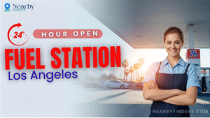 24 Hour Open Fuel Station in Los Angeles with 76 and Mobil Brands
