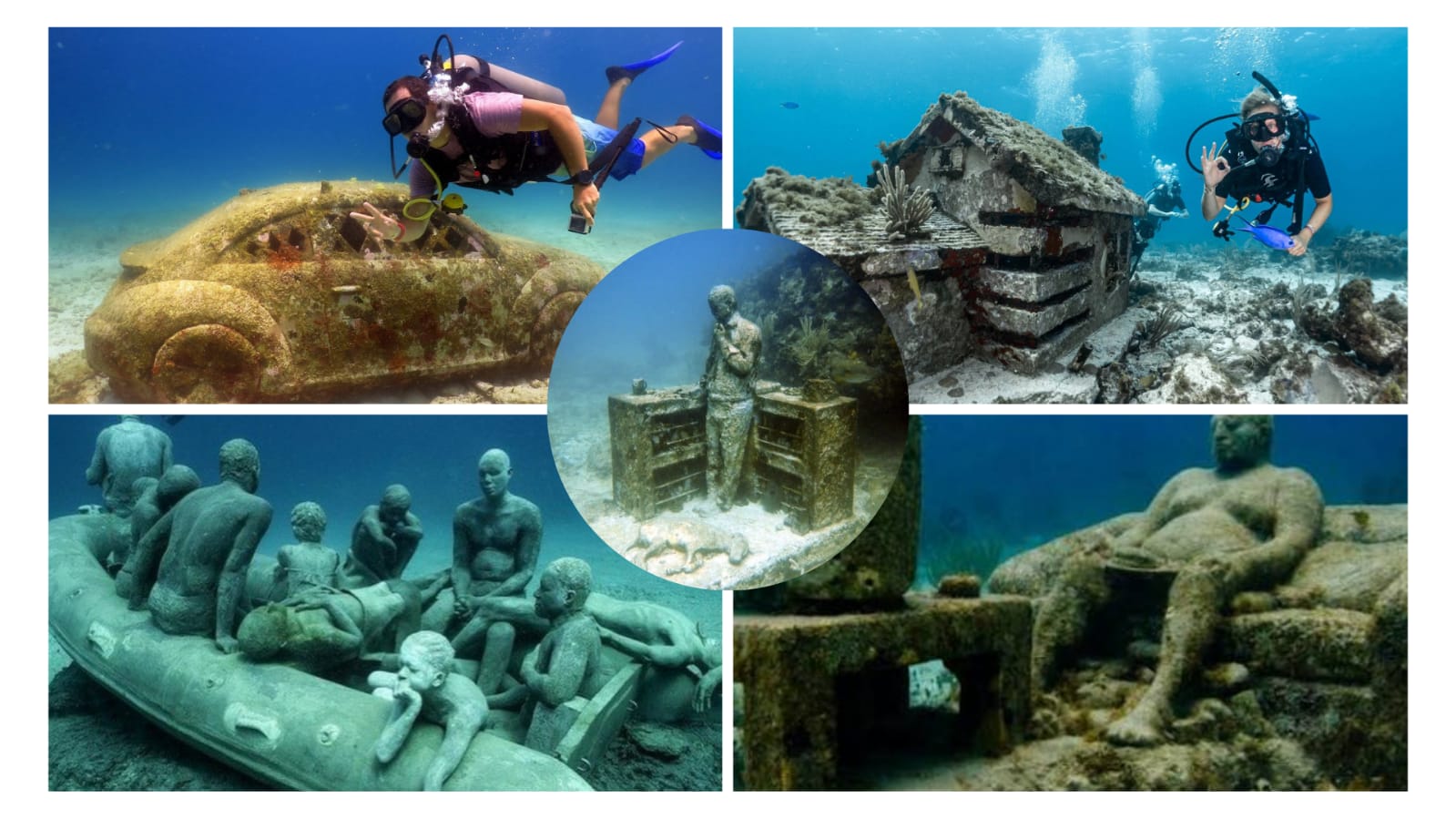 Explore MUSA The Submerged Sculpture Art Gallery