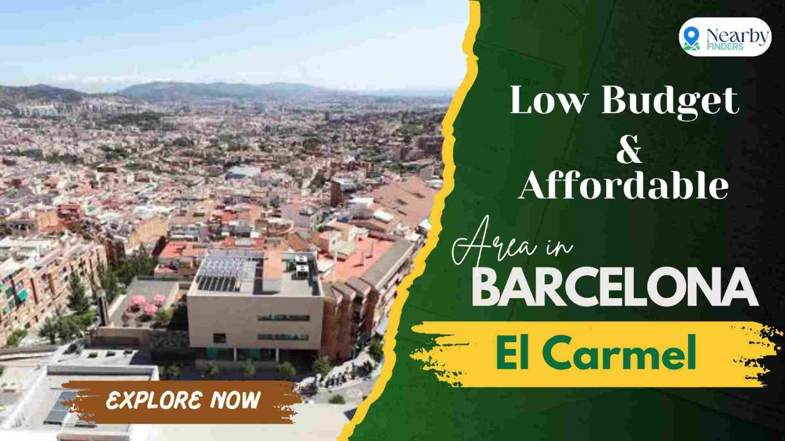 cheap areas in Barcelona for rent – El Carmel district views and bunkers
