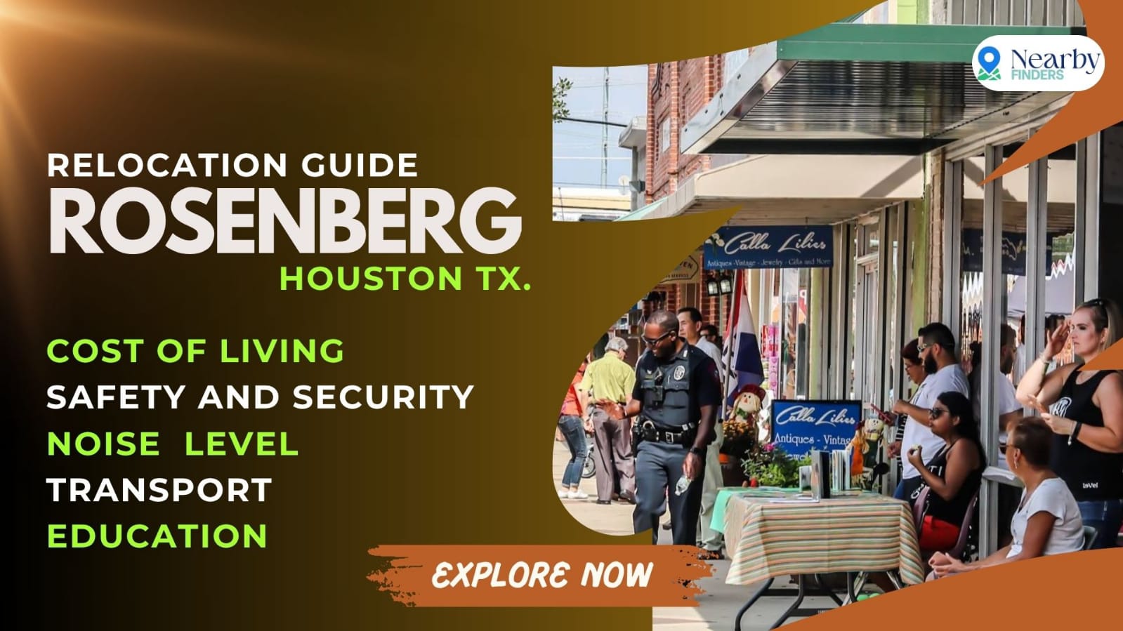 Living in Rosenberg TX showcasing historical downtown charm and new residential expansions for 2026