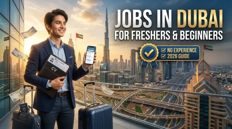 Jobs in Dubai for freshers 2026 with no experience – entry-level jobs guide