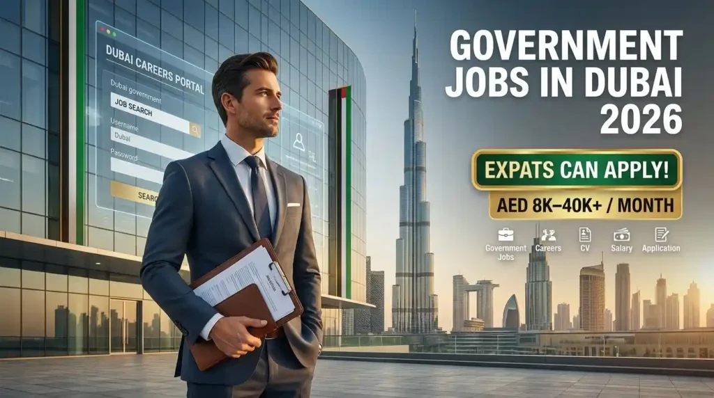 Government jobs in Dubai 2026 for expats with salary and application guide