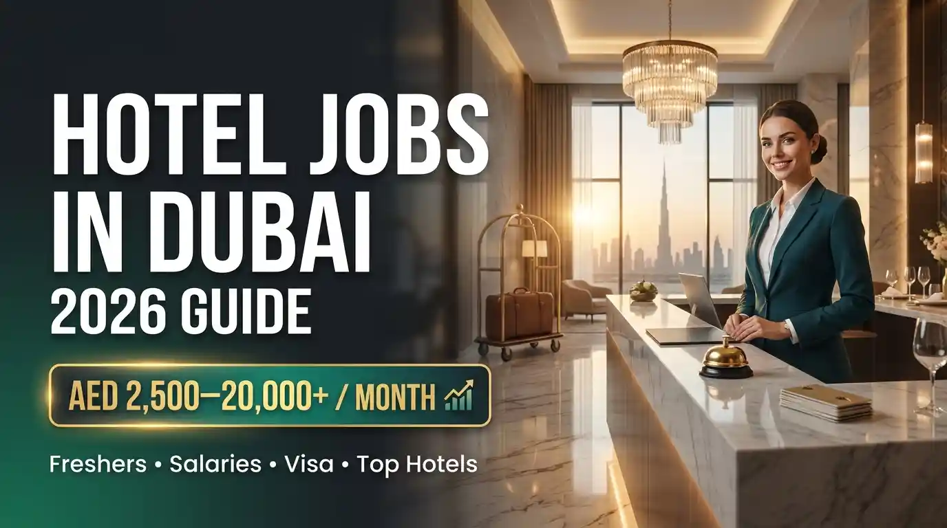 Hotel jobs in Dubai 2026 with hospitality careers and salary opportunities