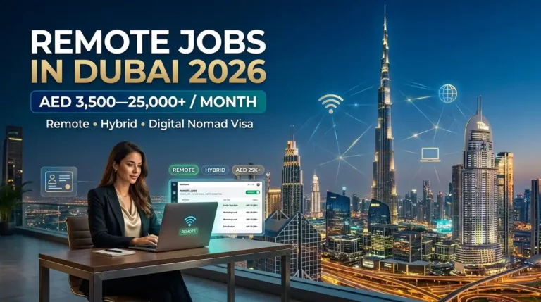 Remote jobs in Dubai 2026 with salary guide and Digital Nomad Visa